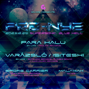 2023-12-29 | Pre-NYE w/ Para Halu & Varázsló & Isiteshi